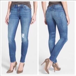 KUT FROM THE KLOTH Diana Skinny Distressed Jeans Stretch Size 0